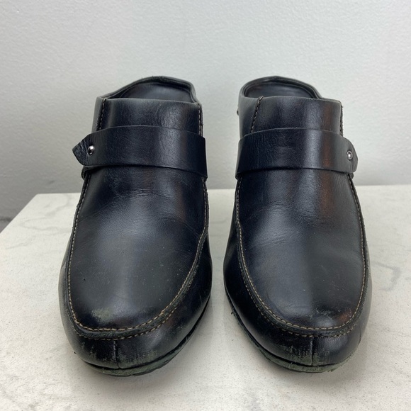 Cole Haan Sabrena Leather Heeled Slip On Clog - Picture 5 of 16